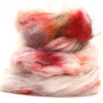 Fluffy mohair gradient fra Cowgirl blues i fargen 23 Peaches and cream