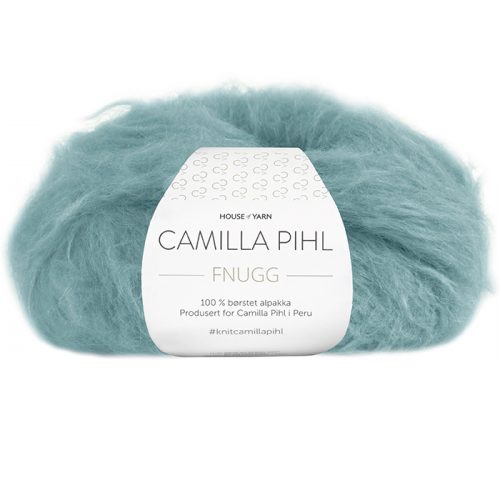 Fnugg garn fra Camilla Pihl i fargen 936 Turkis.