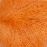 Permin Bella Kidmohair. Her i fargen 883266 Lys orange