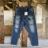 Cabana Living Sissi jeans. Inneholder: 60% cotton, 1,5% elastan, 5% viscose, 33, 5% polyester. Størrelse Small - XLarge.