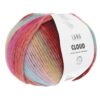 Lang Yarns Cloud chunky merino inneholder 90% Virgin wool (Merino extrafine – mulesing free) 10% Nylon Superwash. Garn lengde 260m / 100g. Strikkefasthet: 13 masker og 20 omganger på pinne 7 = 10 cm. Her i fargen 05