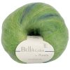 Permin Bella kidmohair garn 883167 Grønn, lilla og turkis