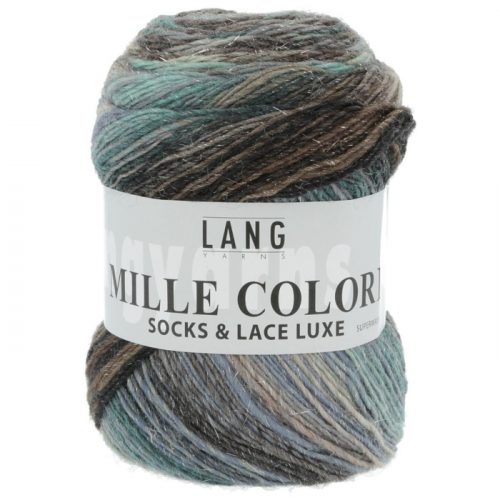 Mille Colori socks lace lux fra Lang yarns i fargen 58