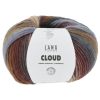 Lang Yarns Cloud chunky merino inneholder 90% Virgin wool (Merino extrafine – mulesing free) 10% Nylon Superwash. Garn lengde 260m / 100g. Strikkefasthet: 13 masker og 20 omganger på pinne 7 = 10 cm. Her i fargen 12.