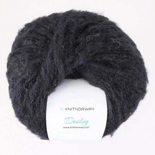 Strikkegarnet Deilig fra Knitnorway her i fargen 30 black.
