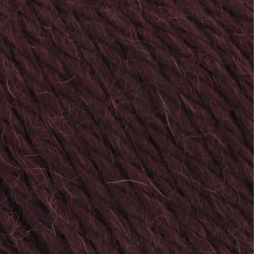 Fargeprøve av Lang Yarns Carpe Diem, farge 164 Bordeaux.