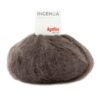 Mohair garnet Ingenua fra Katia. Her i fargen 81 dark brown.