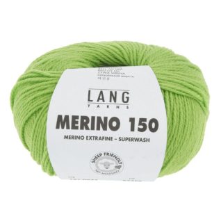 Merino 150 superwash garn fra Langyarns. Her i fargen 44.