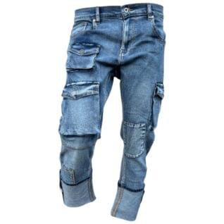 Cabana Living Silva jeans. Inneholder: 60% cotton, 1,5%Elastan, 5% Viscose, 33,5% Polyester. Størrelse Small - XLarge.