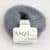 Angel By Permin, kidmohair og silke. Strikkefasthet 20 masker x 28 pinner på pinne 4.5 = 10 cm. Egner seg godt som følgetråd. Her i fargen 884108 Askegrå.