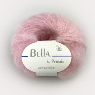 By Permin Bella farge 64 Sart rosa– klassisk kidmohair med ull.