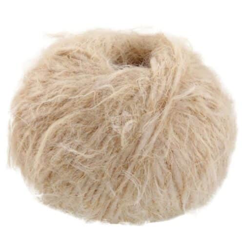 Fargeprøve av Lana Grossa Basta, farge 03 Beige.