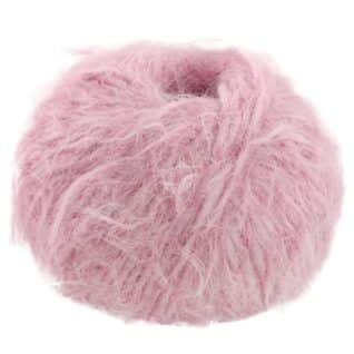 Fargeprøve av Lana Grossa Basta, farge 18 Lys rosa