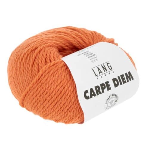 Produkt bilde av Carpe Diem et luksuriøst garn fra Langyarns. Inneholder 70% merino ekstra fin merinoull (mulesing free) og 30% Alpaca. Passer pinne 6. Her i fargen 259.