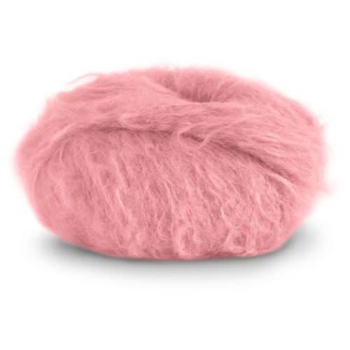 Fnugg in Florence – Chunky luksus i børstet alpakka. Her i fargen soft coral.