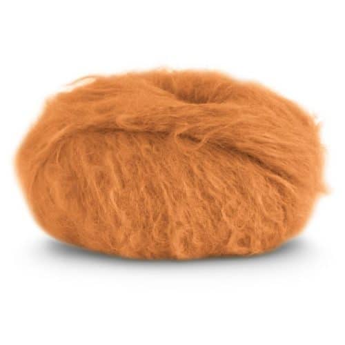 Fnugg in Florence – Chunky luksus i børstet alpakka. Her i fargen 922 amber yellow.