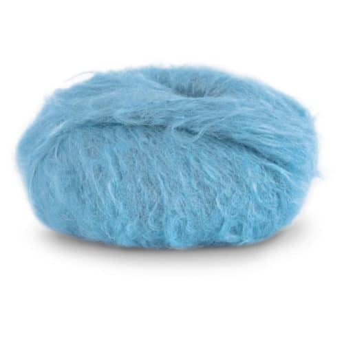 Fnugg in Florence – Chunky luksus i børstet alpakka. Her i fargen 941 ice blue.