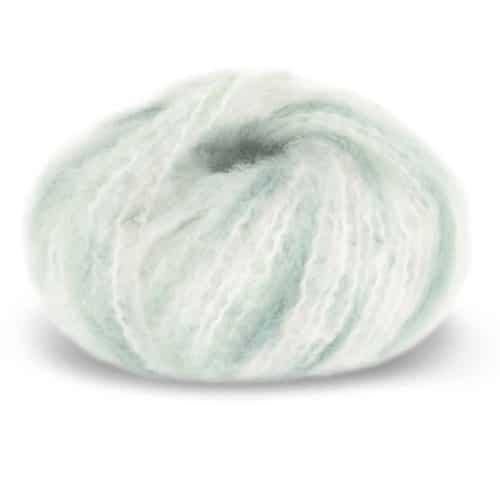 Fnugg in Florence – Chunky luksus i børstet alpakka. Her i fargen 947 multi mint.