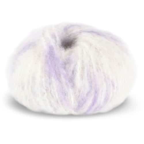 Fnugg in Florence – Chunky luksus i børstet alpakka. Her i fargen 949 multi purple.