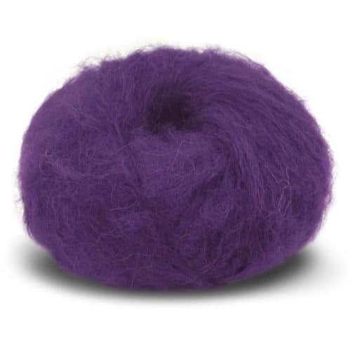 Fnugg in Florence – Chunky luksus i børstet alpakka. Her i fsrgen 958 purple.