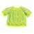 Produktbilde av en strikket topp ved navn Vitamin som selges som en strikkepakke som er designet i Bella og Bella Color by Permin. I tillegg til Jawoll fra Langyarns. Her i fargen lime.