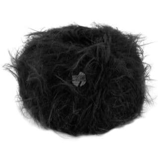 Produktbilde av Basta garn fra Lana Grossa. Her i fargen 22 svart.