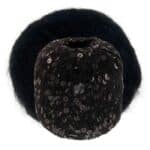 Produktbilde Holiday sweater. Fargekombinasjon Bella by Permin, farge 210 svart og Cosmo Lana grossa farge 04 svart.