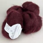 Bellissima by Permin mohairgarn med diskret glitter – farge 28 høstbær.