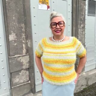 Strikkepakke: Aurora – The Nordic Sweater i Basta Mista
