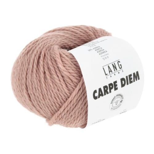Fargeprøve av Lang Yarns Carpe Diem, farge 119 Rosa.